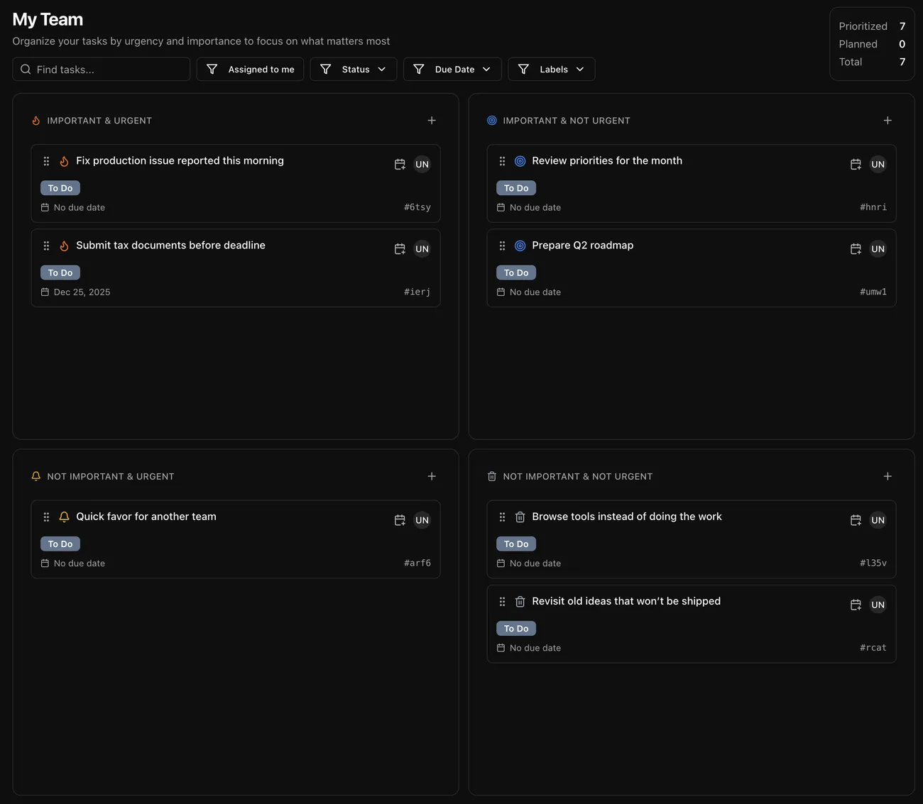 Collect everything instantly